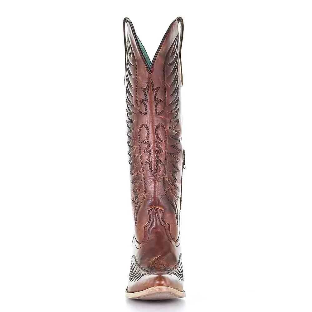 Corral Cognac Cowhide Cowgirl Boots