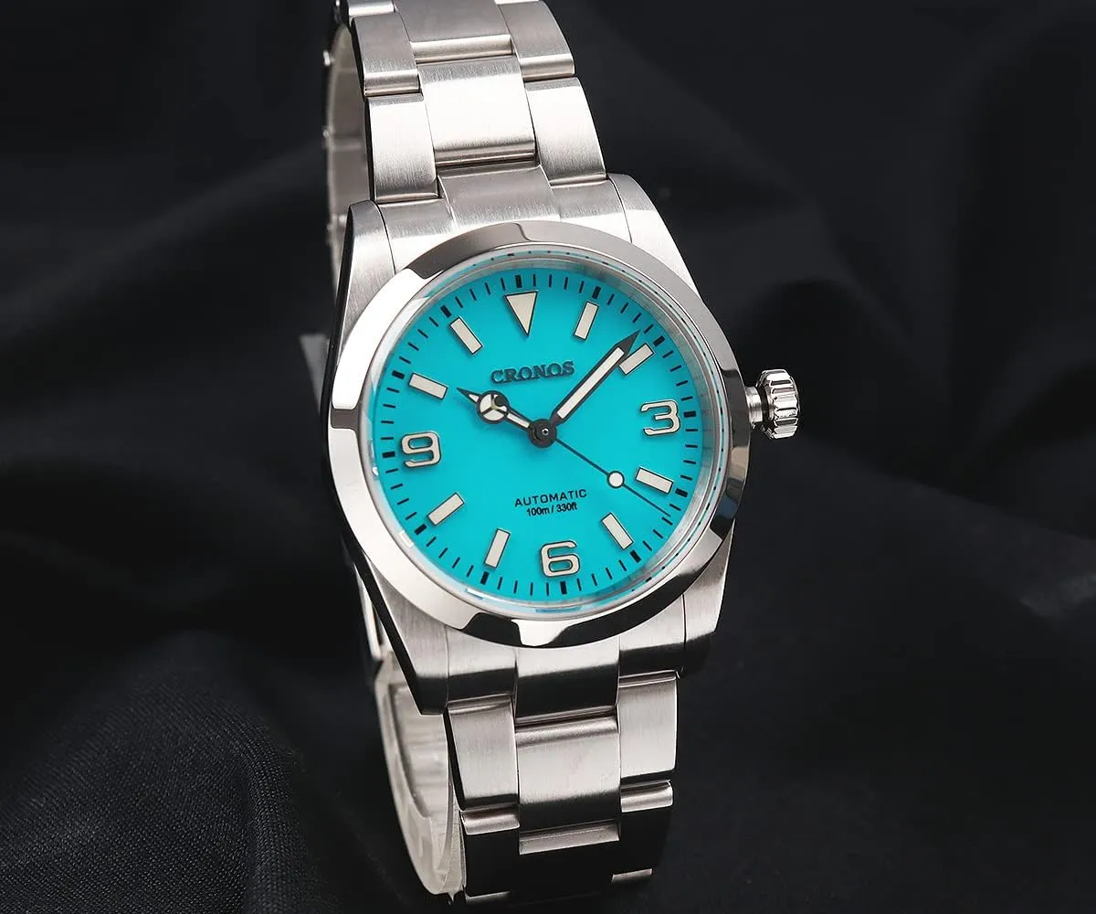 Cronos 36mm Explore Climbing Series Men Women Watch Fashion Couples Sports Unisex Automatic Mechanical Wristwatches
