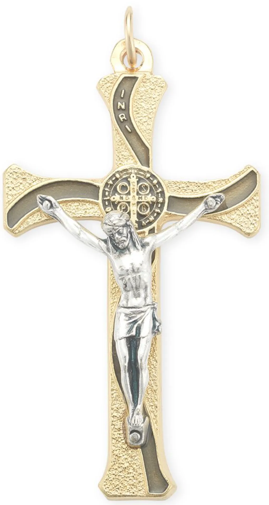 Crucifix Medal of St. Benedict Pendant