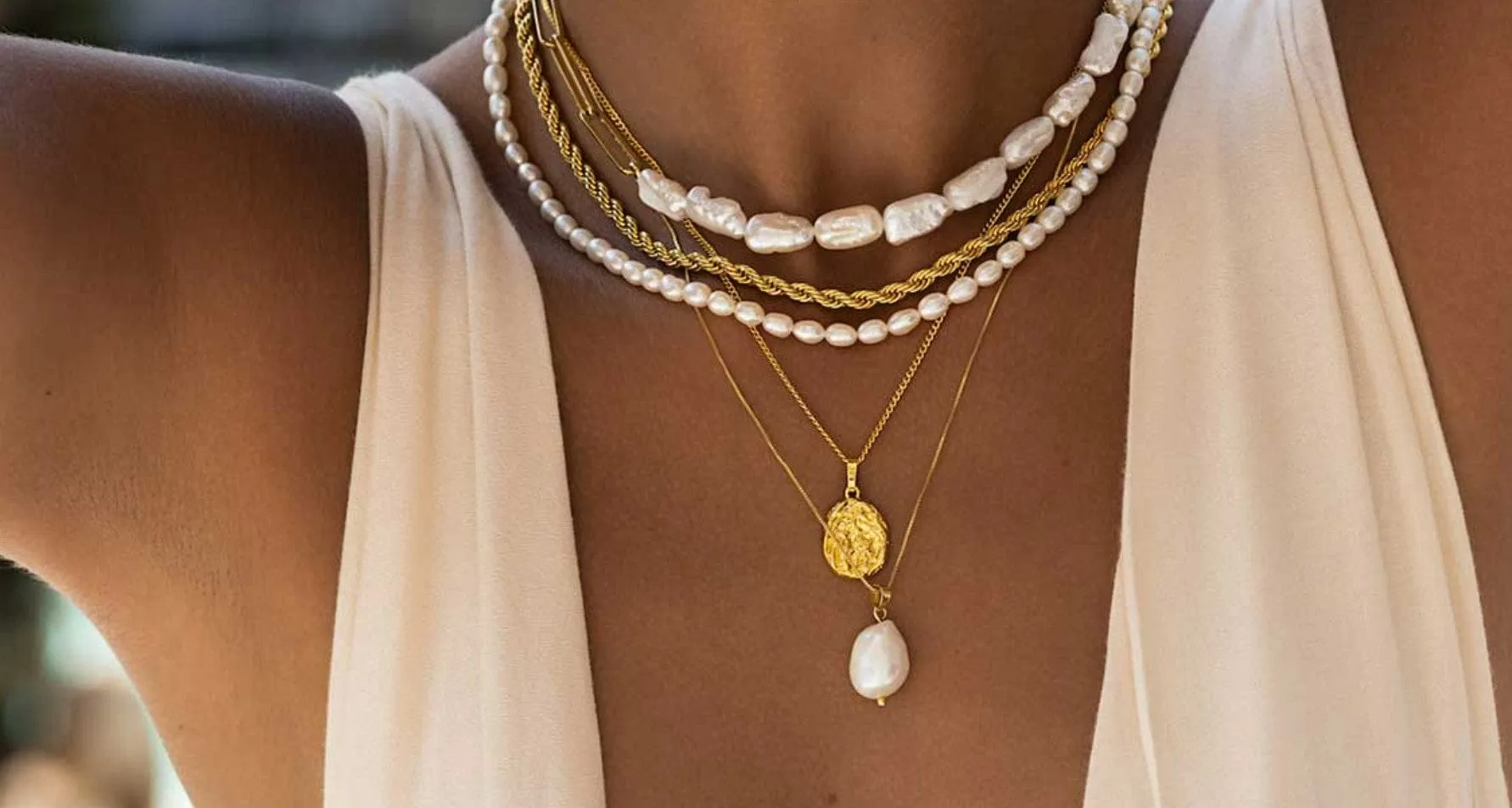 Cult of Sun | Pearl Dream Necklace | Single