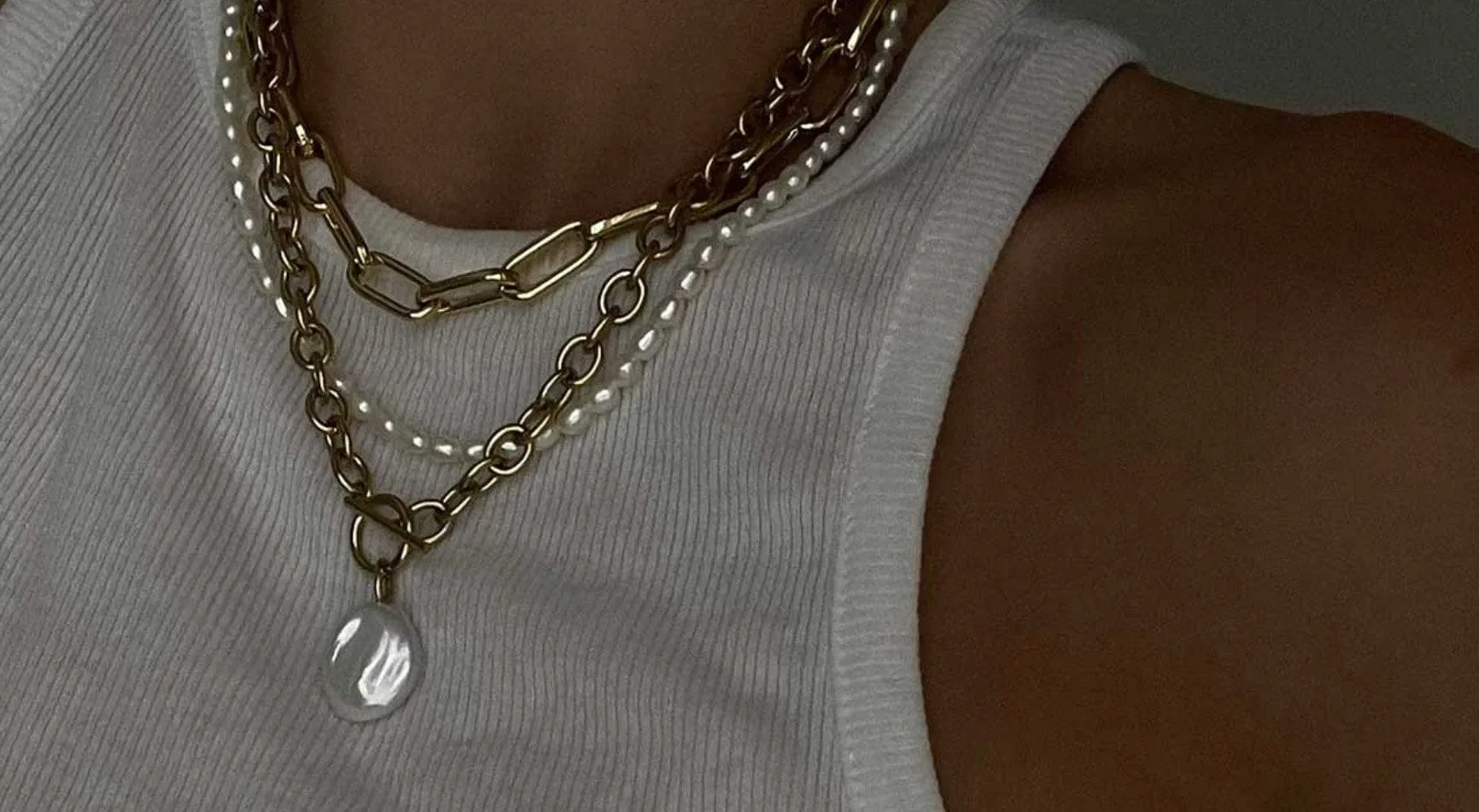 Cult of Sun | Pearl Dream Necklace | Single