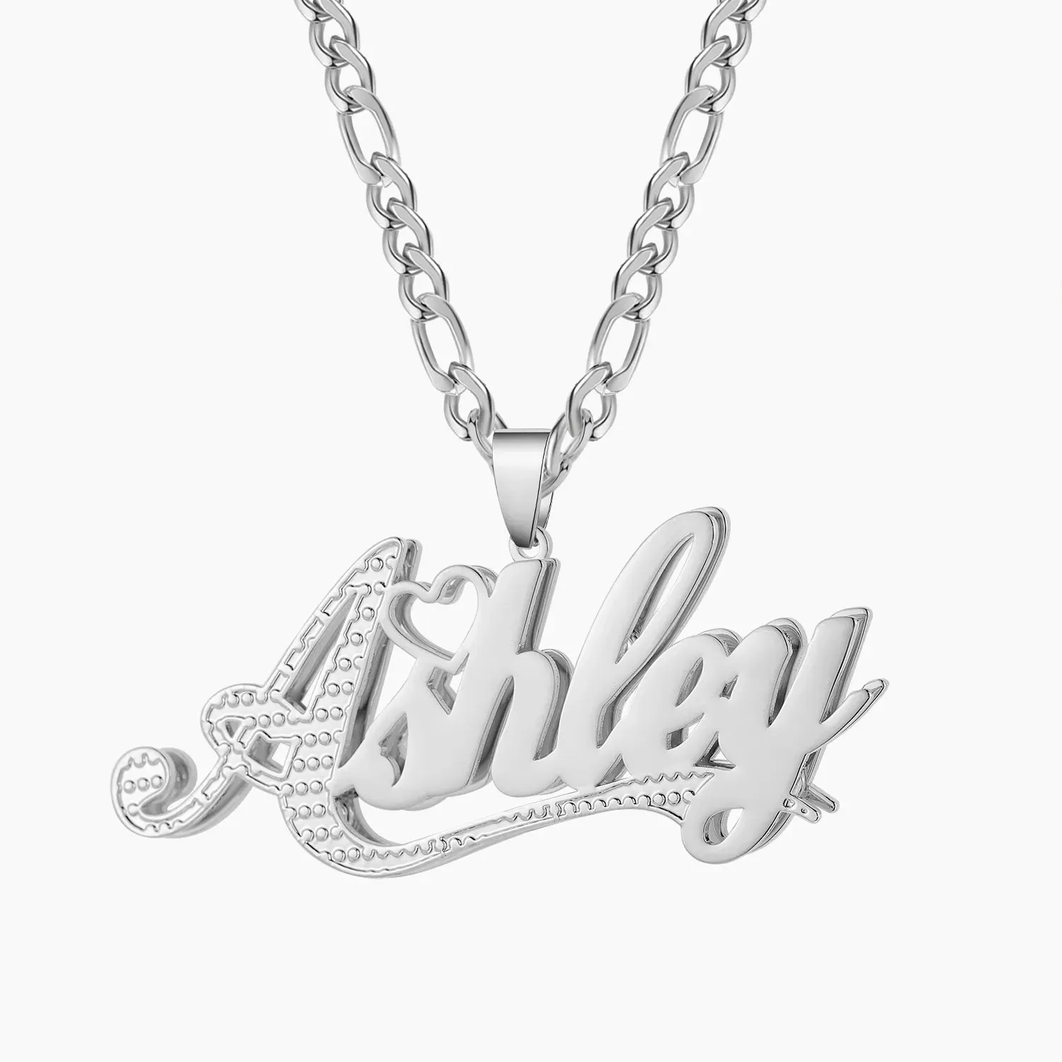 Custom Double 18K Gold Plated Name Necklace!