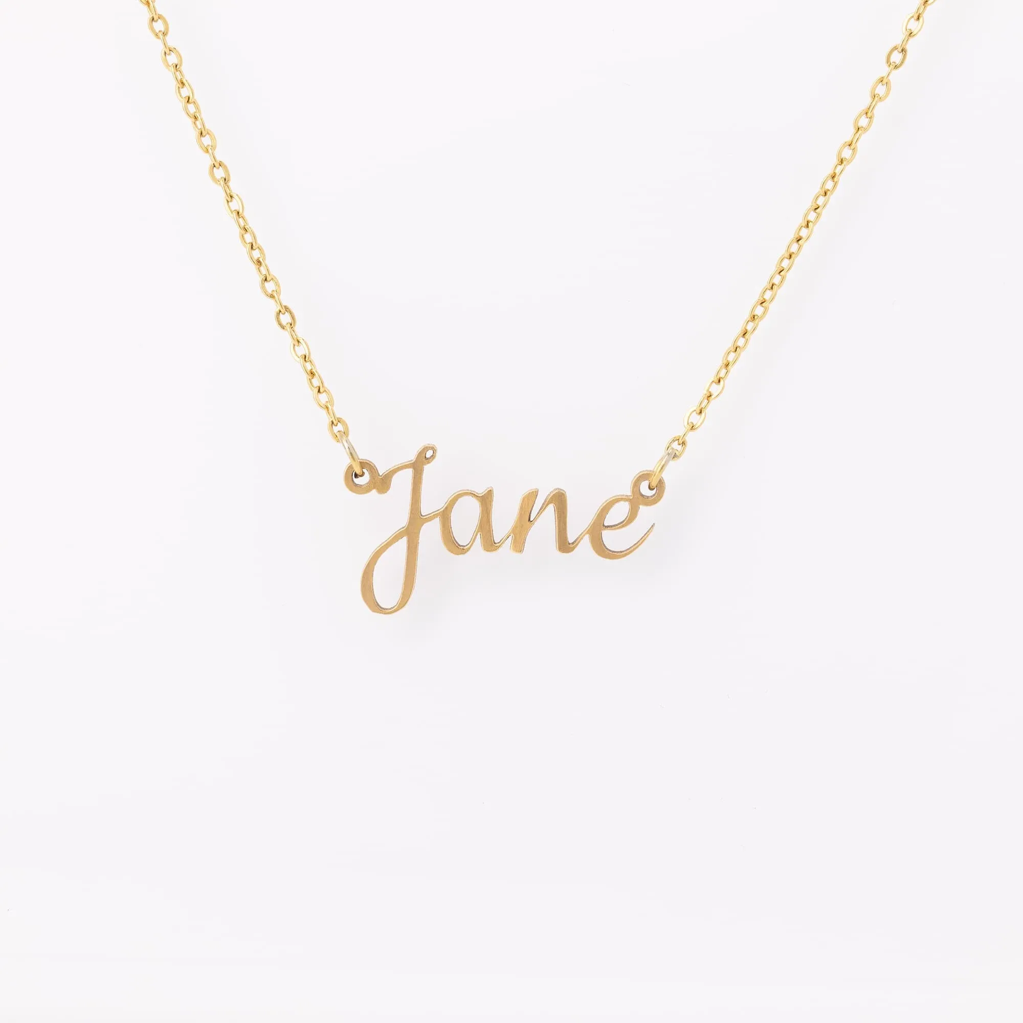 Custom Name Necklace in Personalized Script