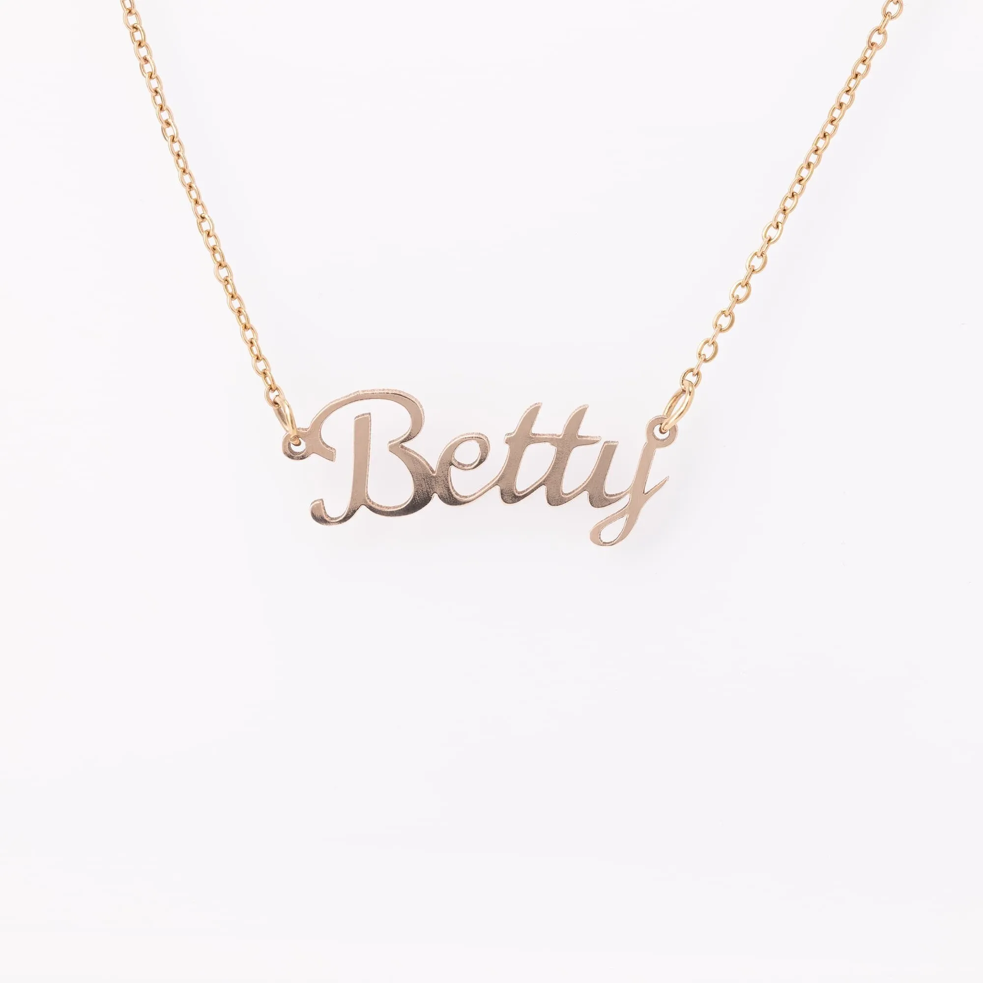 Custom Name Necklace in Personalized Script