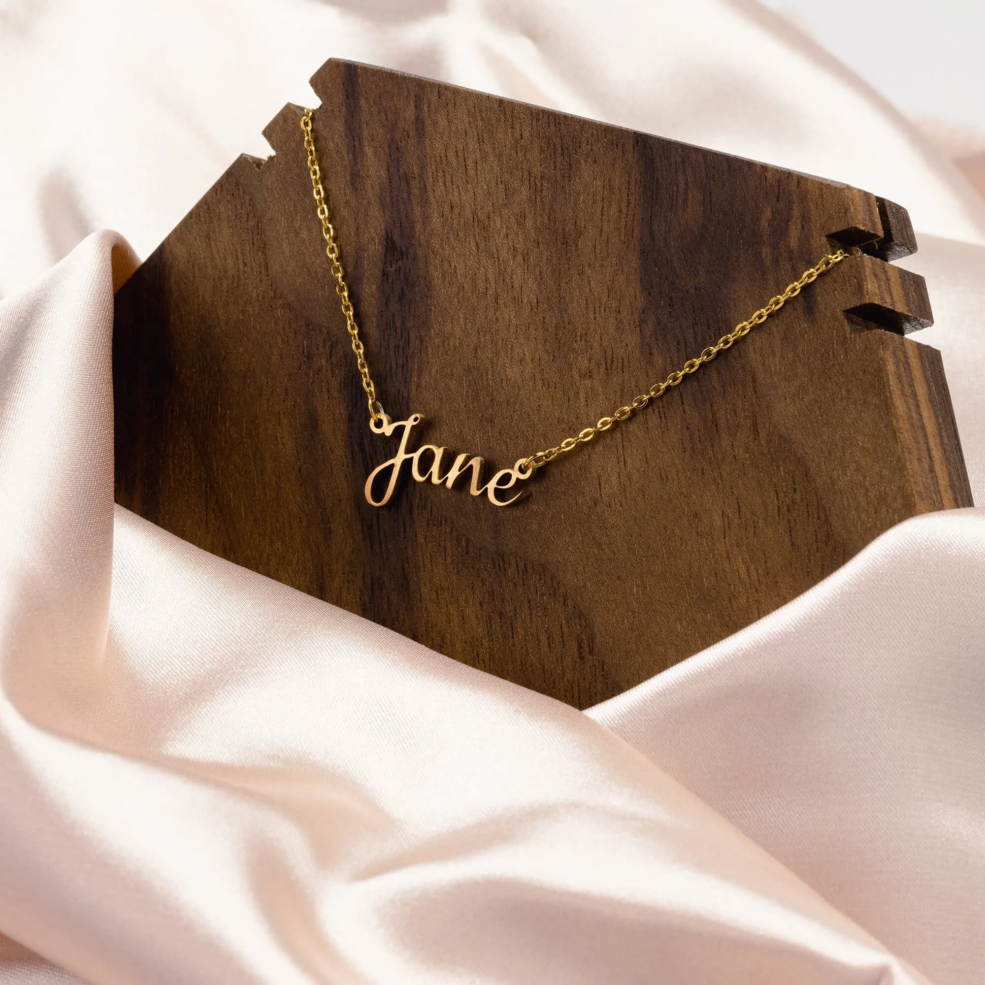 Custom Name Necklace in Personalized Script