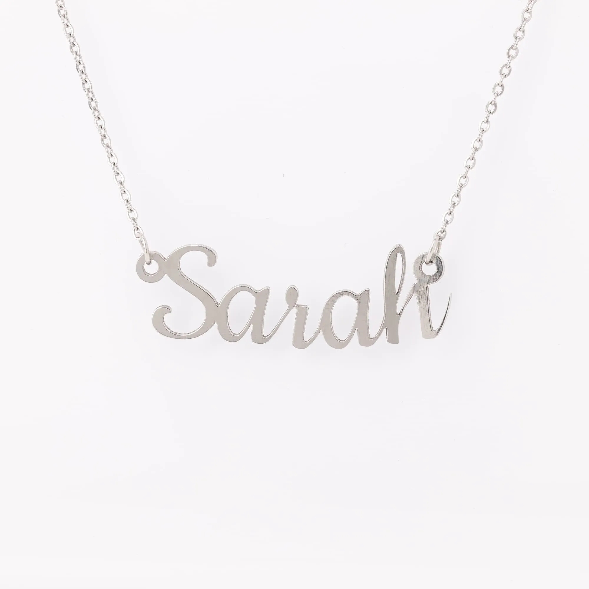 Custom Name Necklace in Personalized Script