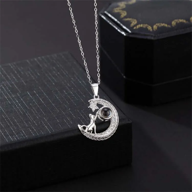 Cute Dog with Zircon with Picture Inside