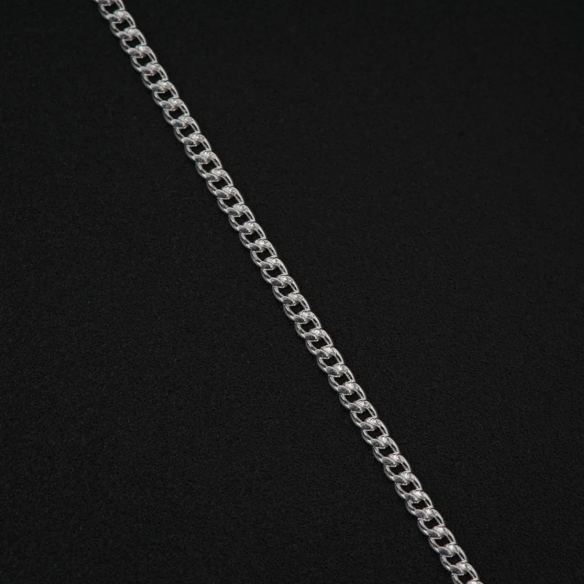 Daily Wear Silver Shiny Inverted Triangle Necklace