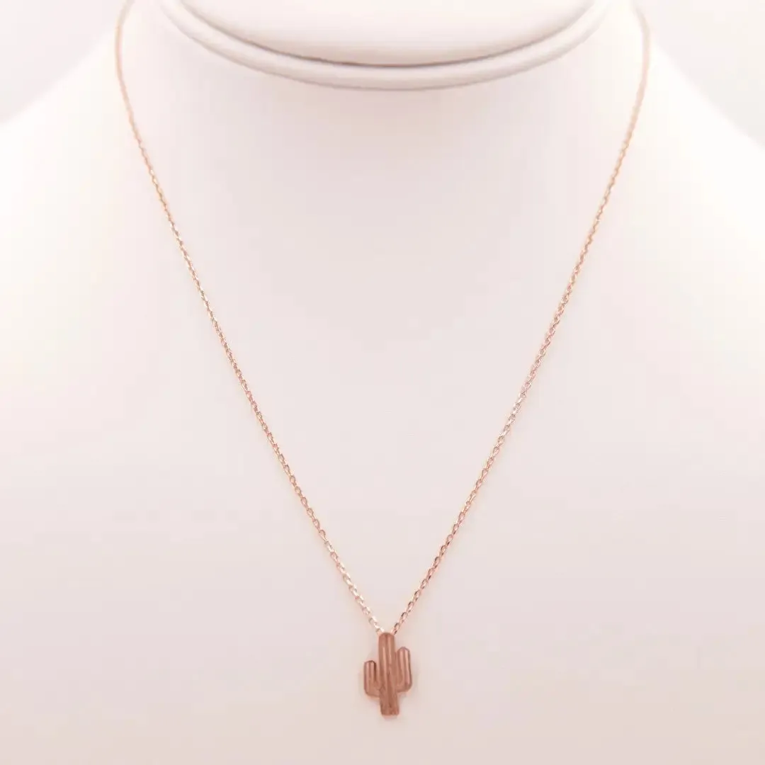 DAINTY CACTUS NECKLACE