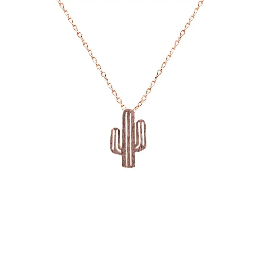 DAINTY CACTUS NECKLACE