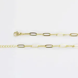 Dainty Paperclip Chain
