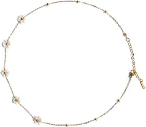 Dainty Pearl Choker Necklace Trendy Gold Necklaces Jewelry for Women