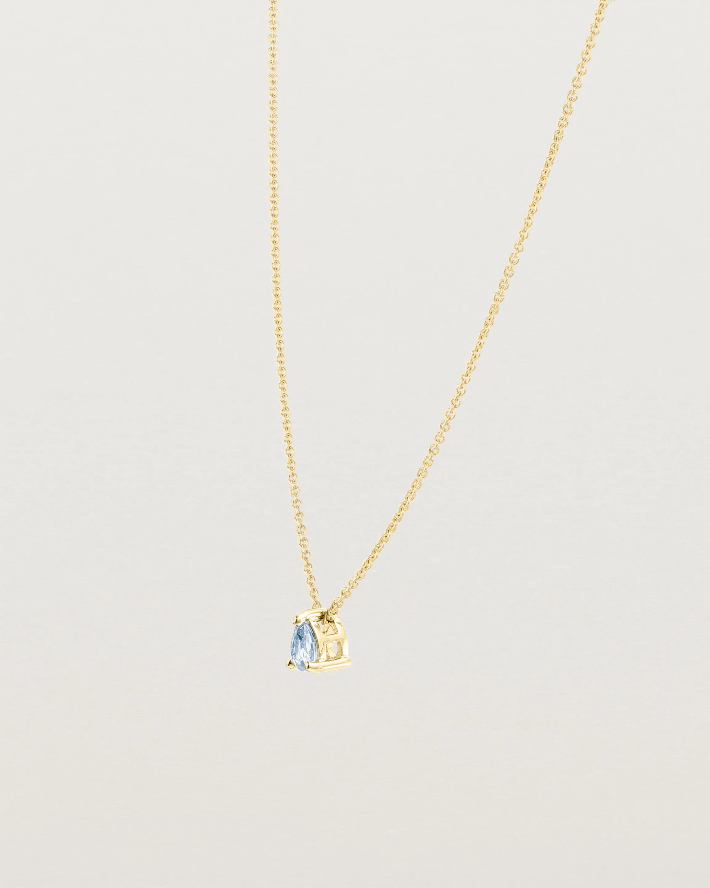 Danaë Slider Necklace | Ceylon Sapphire
