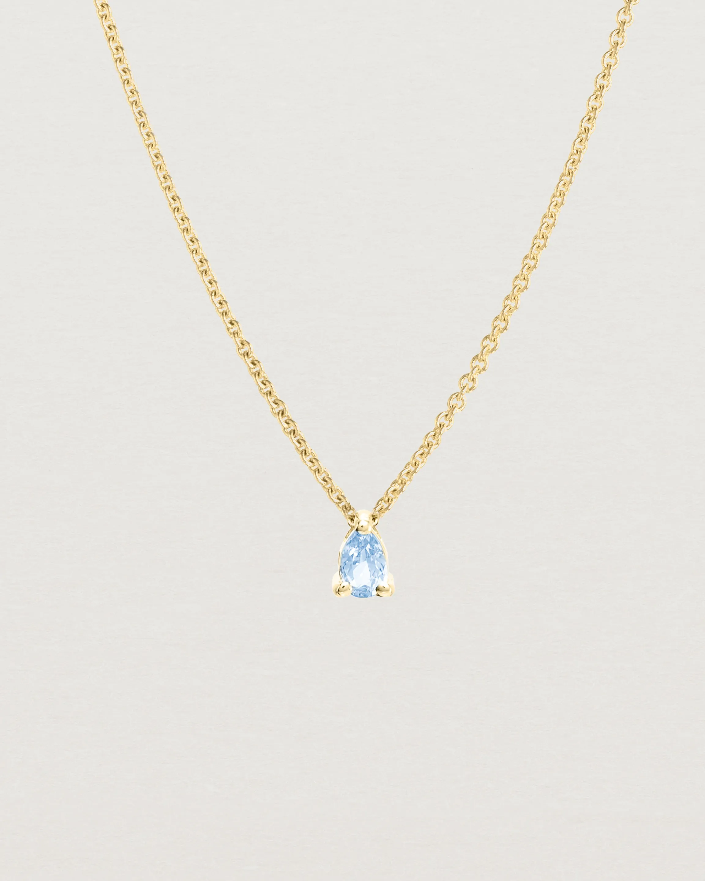 Danaë Slider Necklace | Ceylon Sapphire