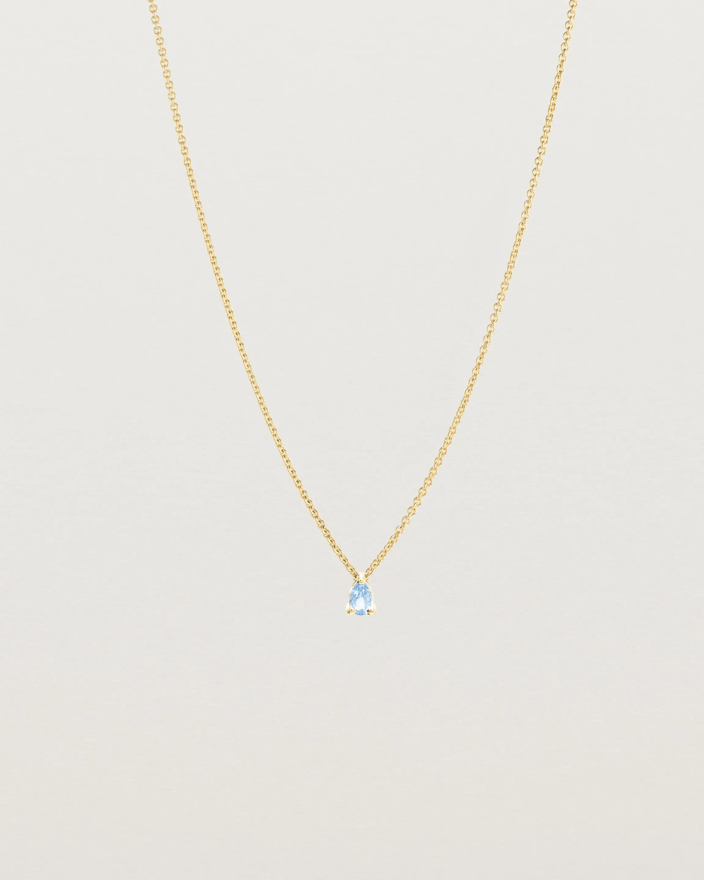 Danaë Slider Necklace | Ceylon Sapphire