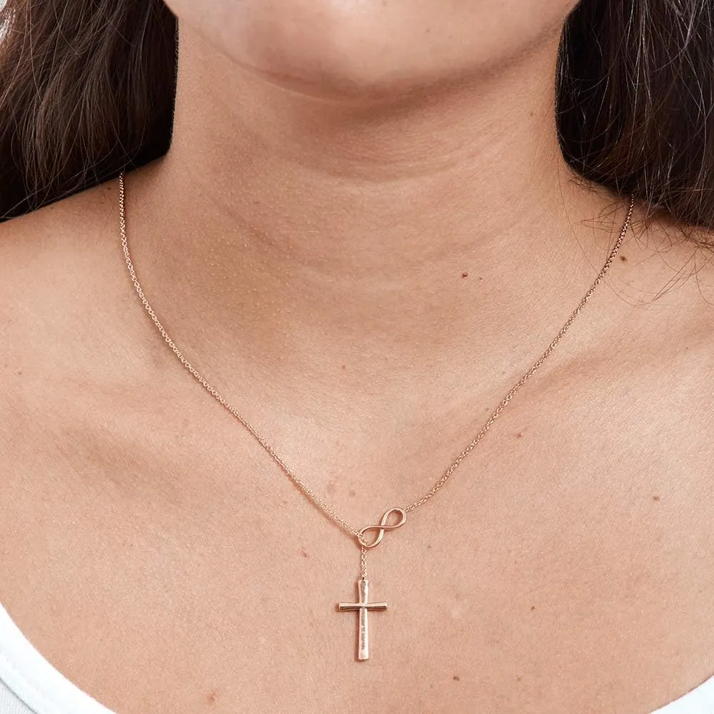 Dear Ava Infinity Congratulations Necklace | Prefect Gifts For Women and Girls | Modern Jewelry Pendant with Heartfelt Card | Graduation Pregnancy Anniversary Wedding Gift for Daughter Friend Sister