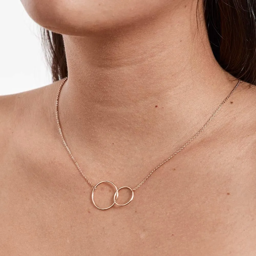 Dear Ava Infinity Congratulations Necklace | Prefect Gifts For Women and Girls | Modern Jewelry Pendant with Heartfelt Card | Graduation Pregnancy Anniversary Wedding Gift for Daughter Friend Sister