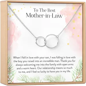 Dear Ava Necklace Gift For Women and Girls - Adjustable Modern Jewelry Pendant Love Gifting Idea for Her with Heartfelt Card - Long Distance Gifts for Your Loving Ones