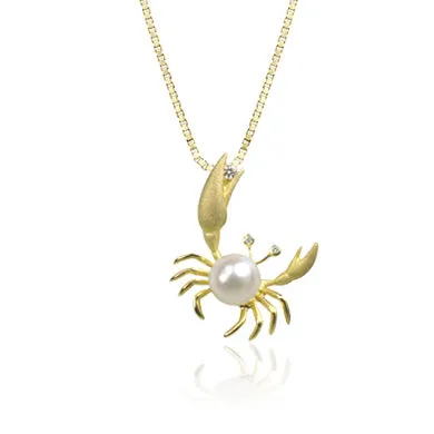 Denny Wong Crab Necklace