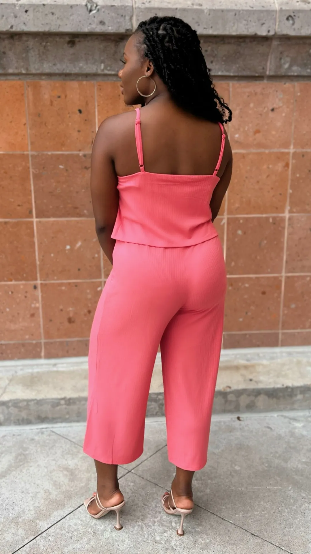 Desert Rose Double Layered Jumpsuit