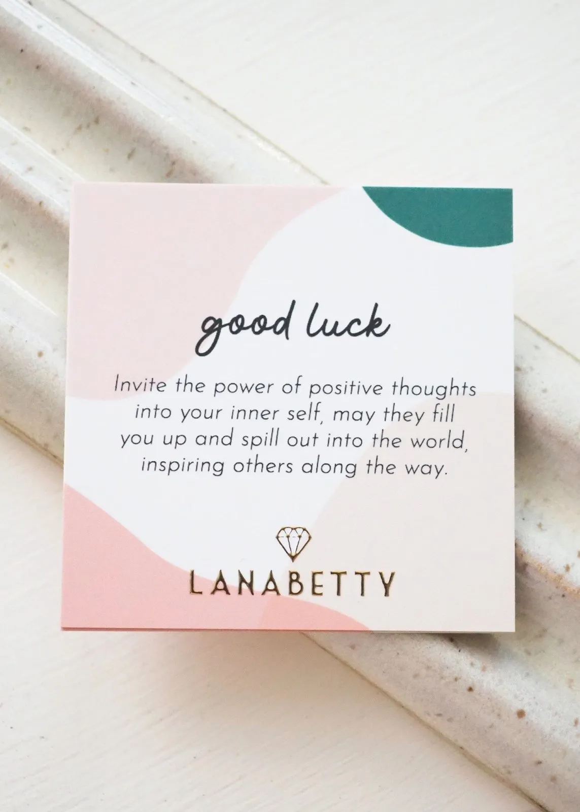 Diamond Set | Good Luck - 18"