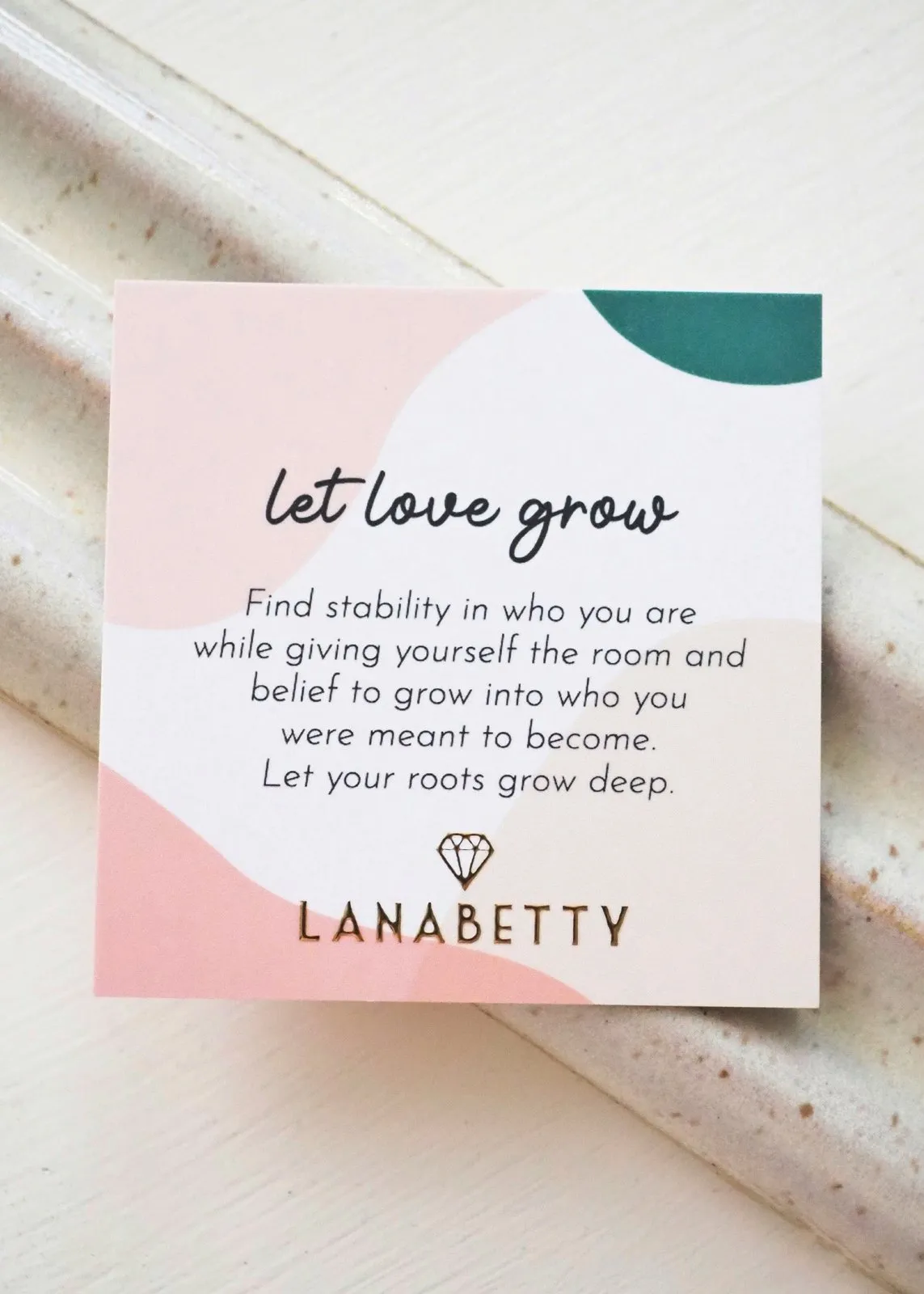 Diamond Set | Let Love Grow Necklace - 24"