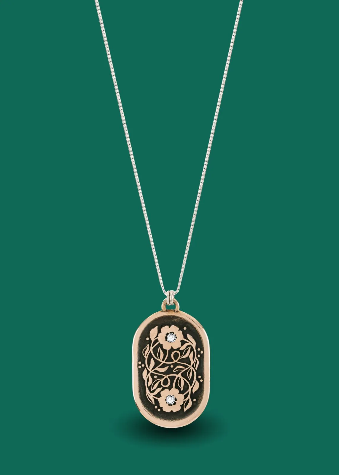 Diamond Set | Let Love Grow Necklace - 24"
