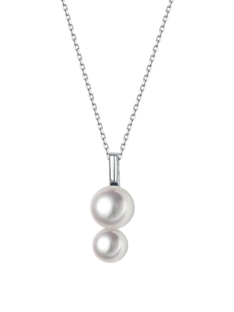 Double Layer Pearl Necklace