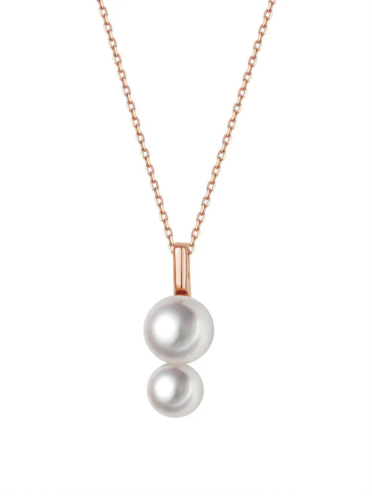 Double Layer Pearl Necklace