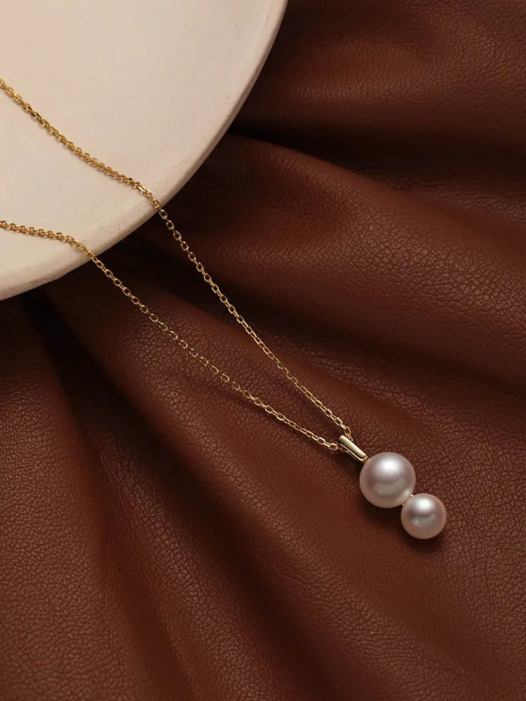 Double Layer Pearl Necklace