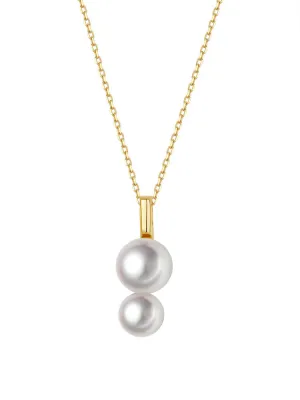 Double Layer Pearl Necklace