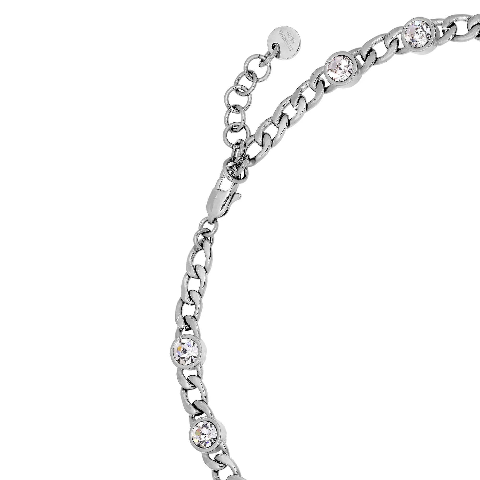 Dyrberg Kern Collana Silver Necklace