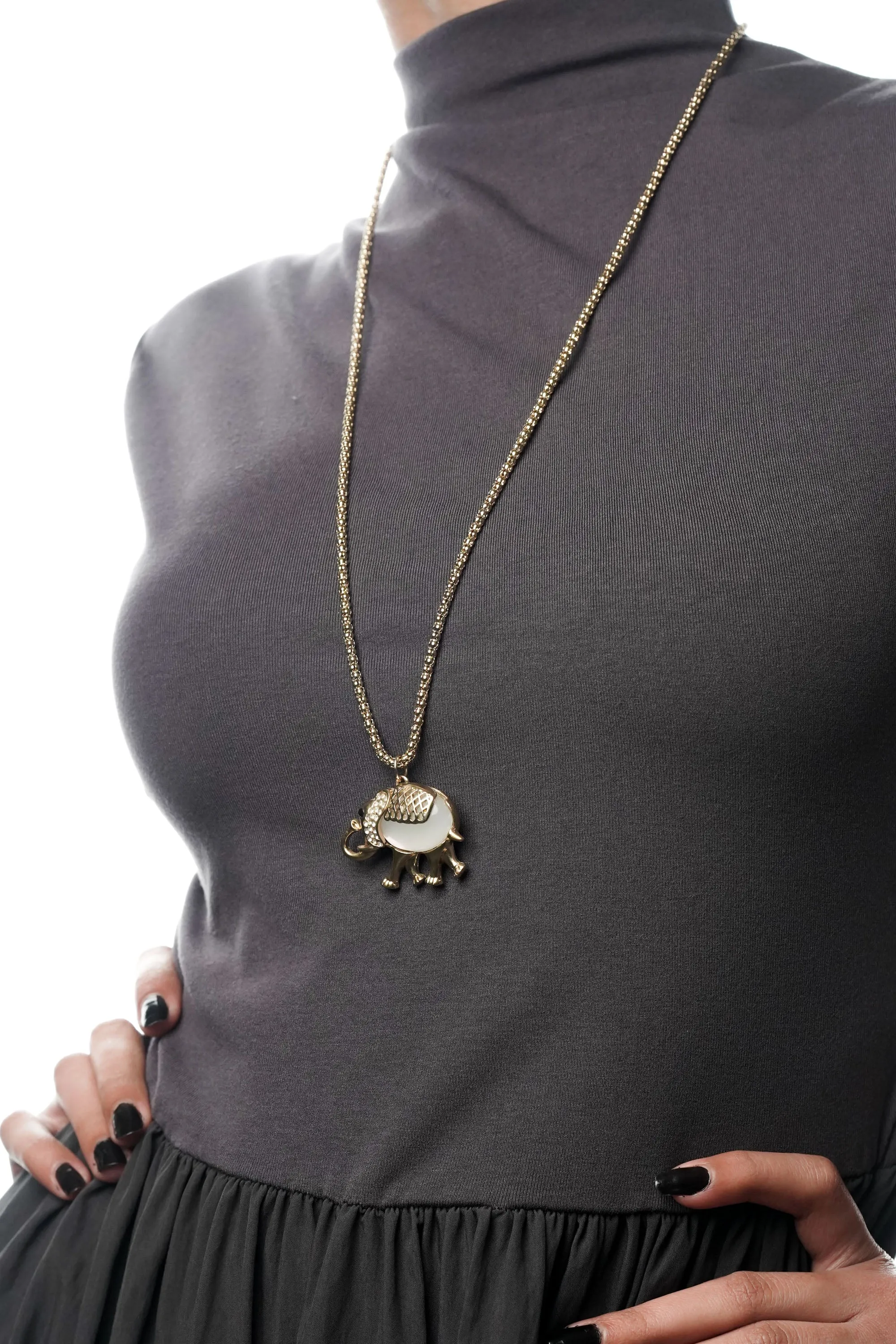 Elephant Pendant Chain