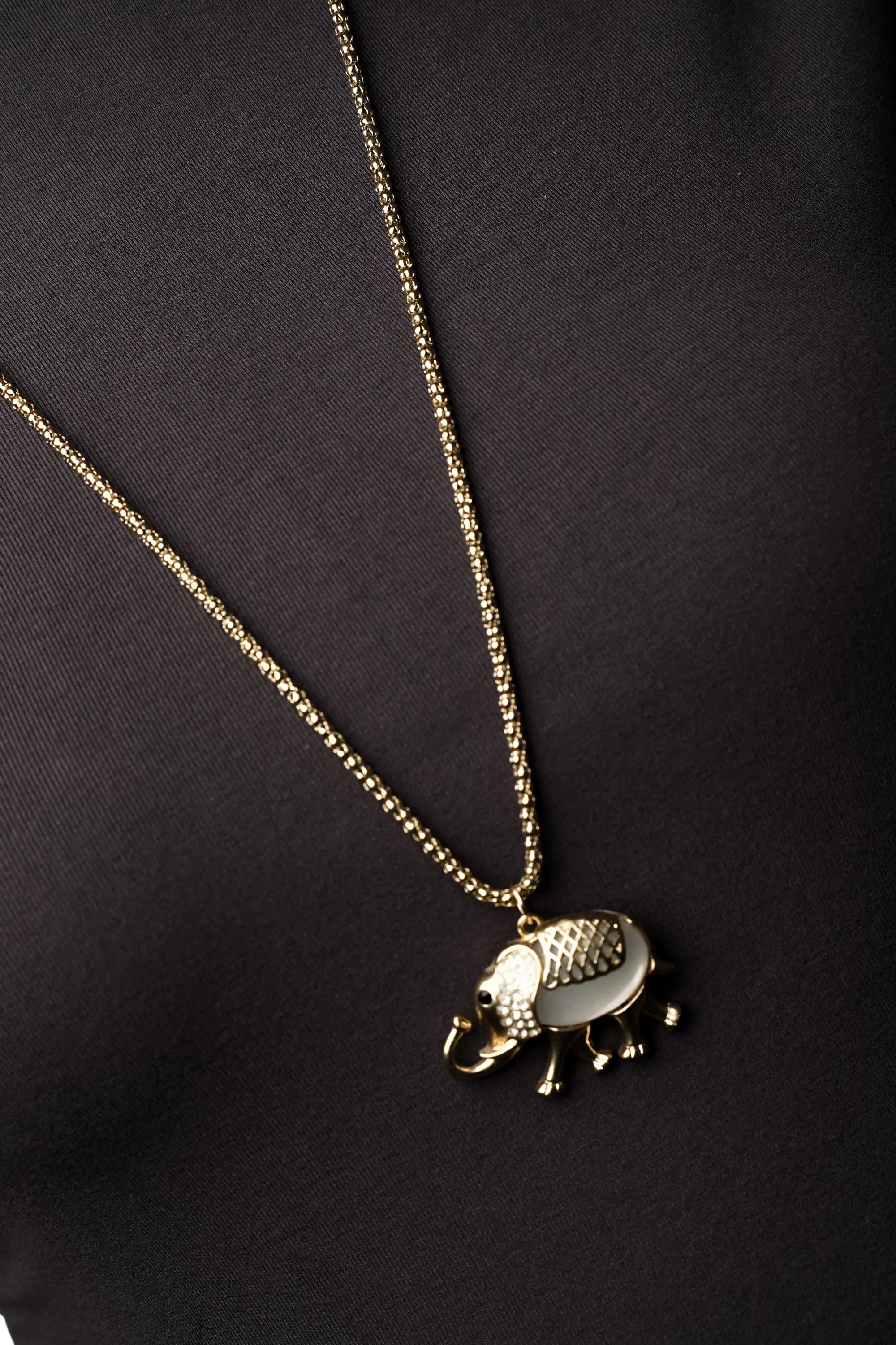 Elephant Pendant Chain