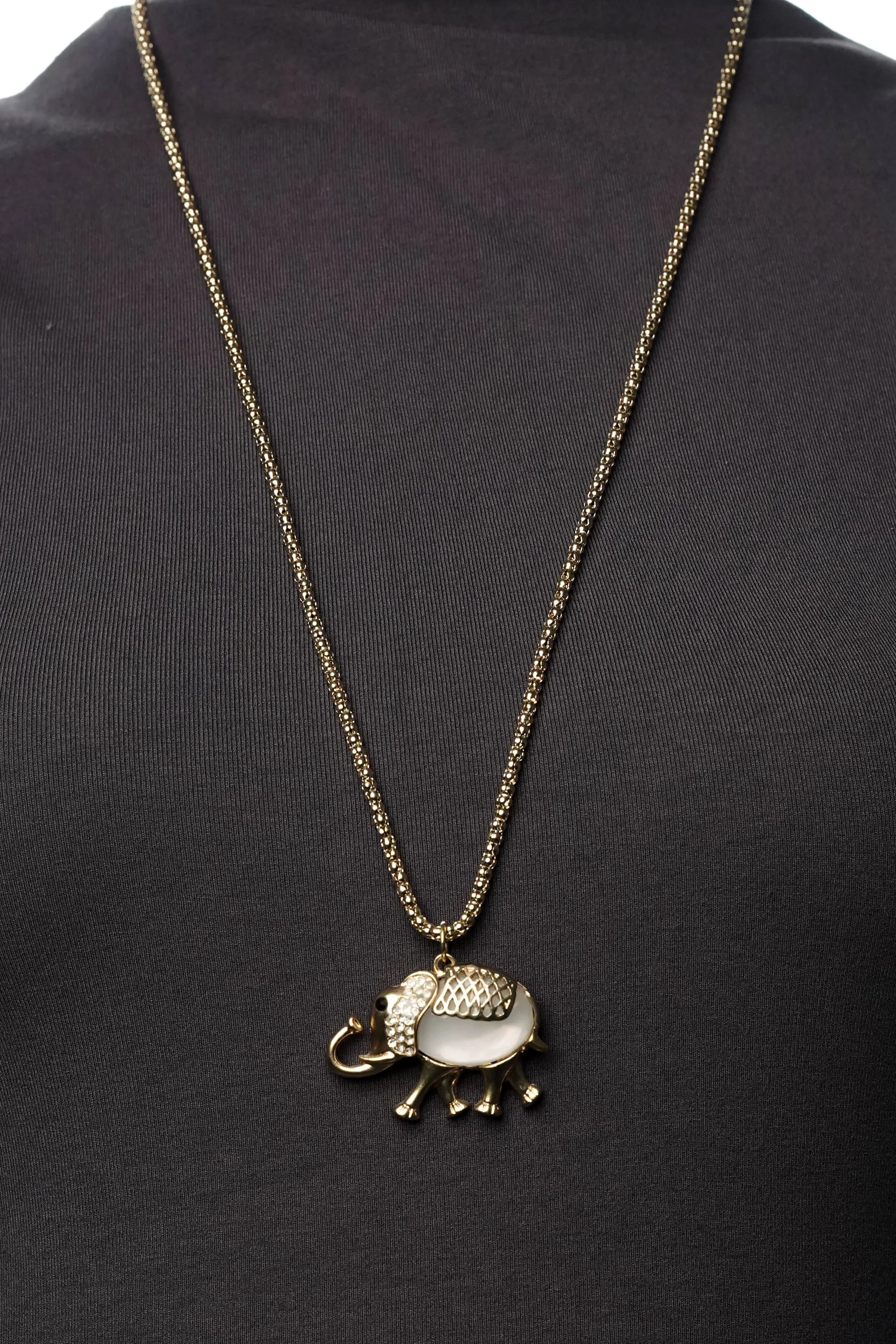 Elephant Pendant Chain