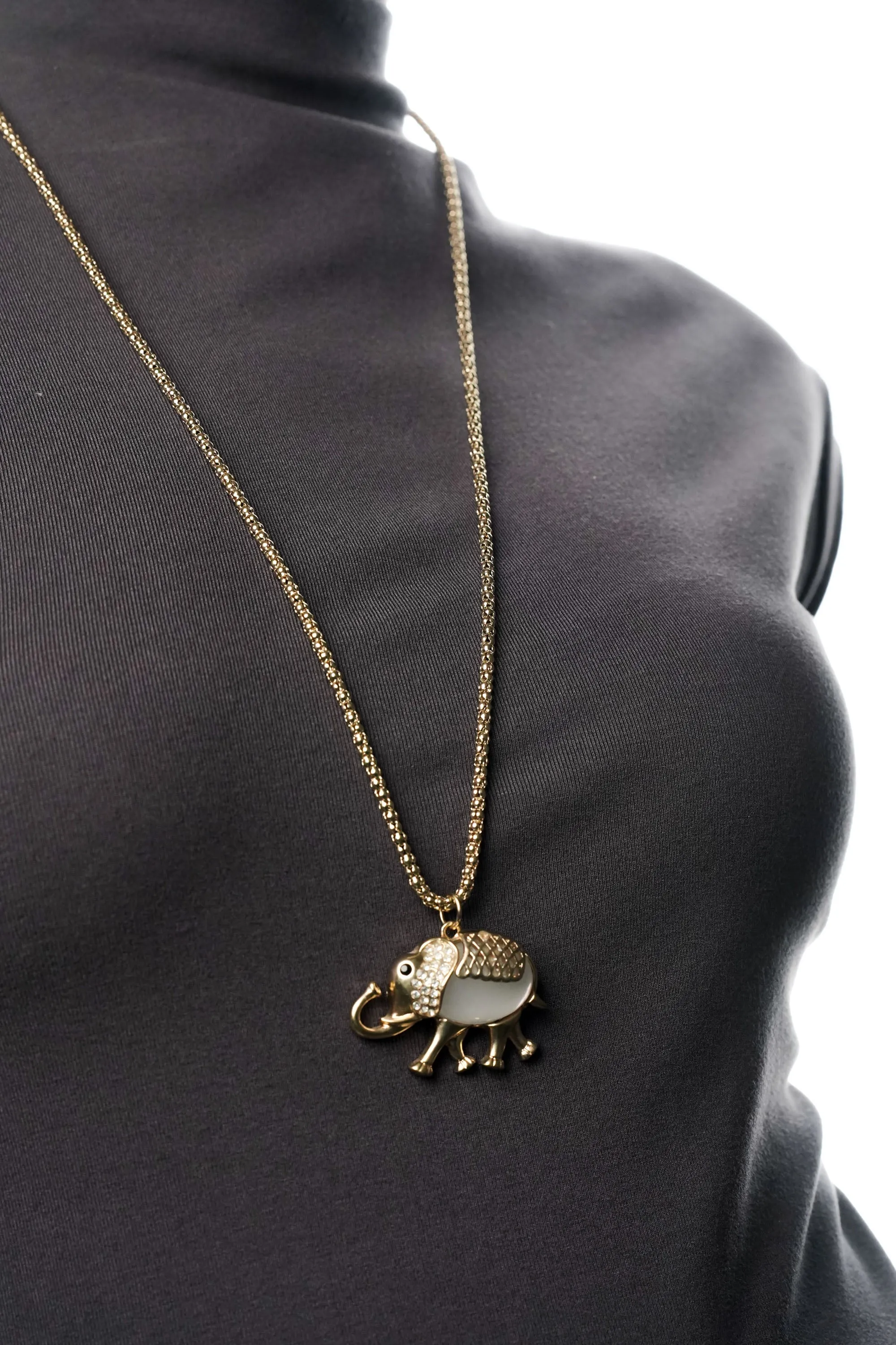 Elephant Pendant Chain