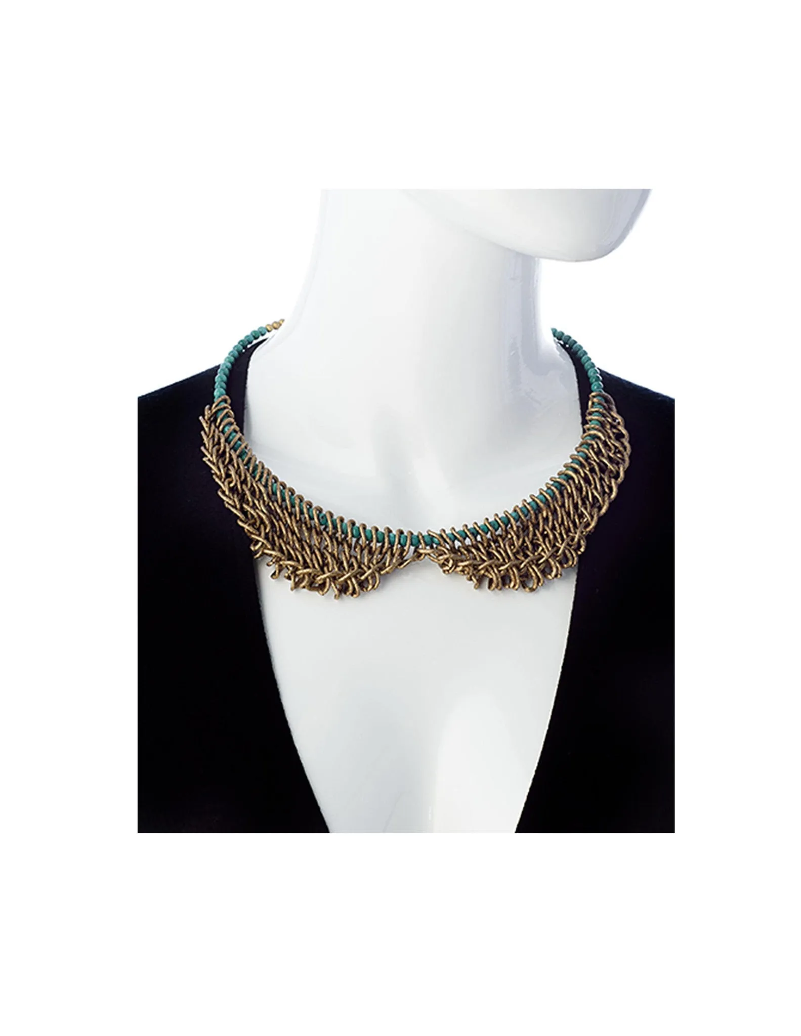 Ethel Collar Blue Gemstone Necklace