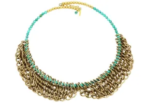 Ethel Collar Blue Gemstone Necklace