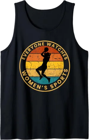 Everyonw Watches Women's Sports, Women's Sports Sports Shirt Tank Top