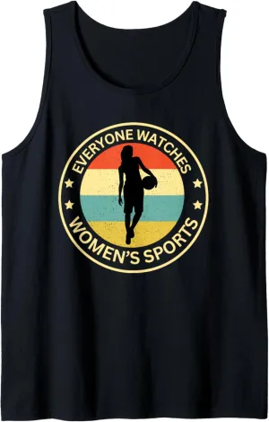 Everyonw Watches Women's Sports, Women's Sports Sports Shirt Tank Top