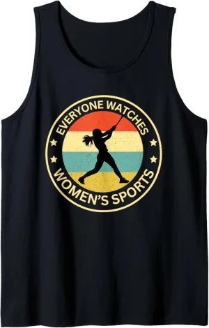 Everyonw Watches Women's Sports, Women's Sports Sports Shirt Tank Top
