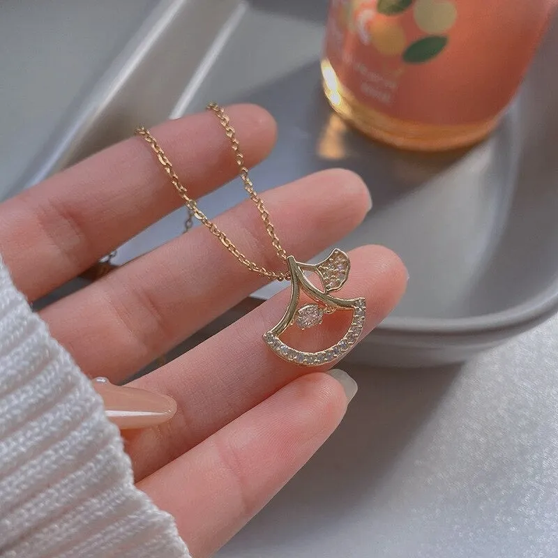 Exquisite Clavicle Chain with Multi-Style Pendant Necklaces
