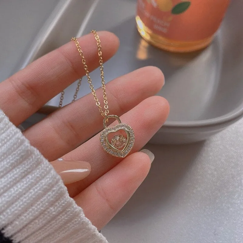 Exquisite Clavicle Chain with Multi-Style Pendant Necklaces