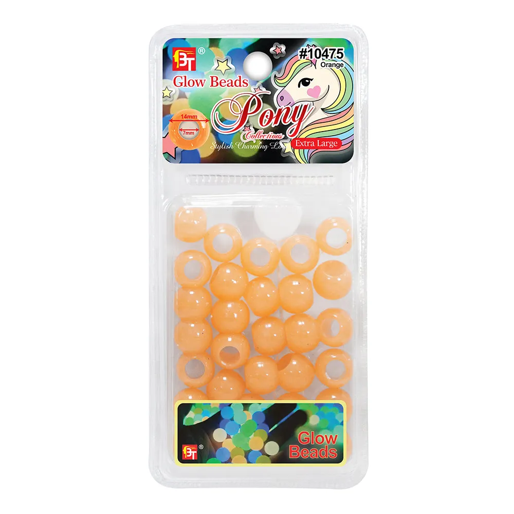 EXTRA LARGE GLOW ROUND BEADS