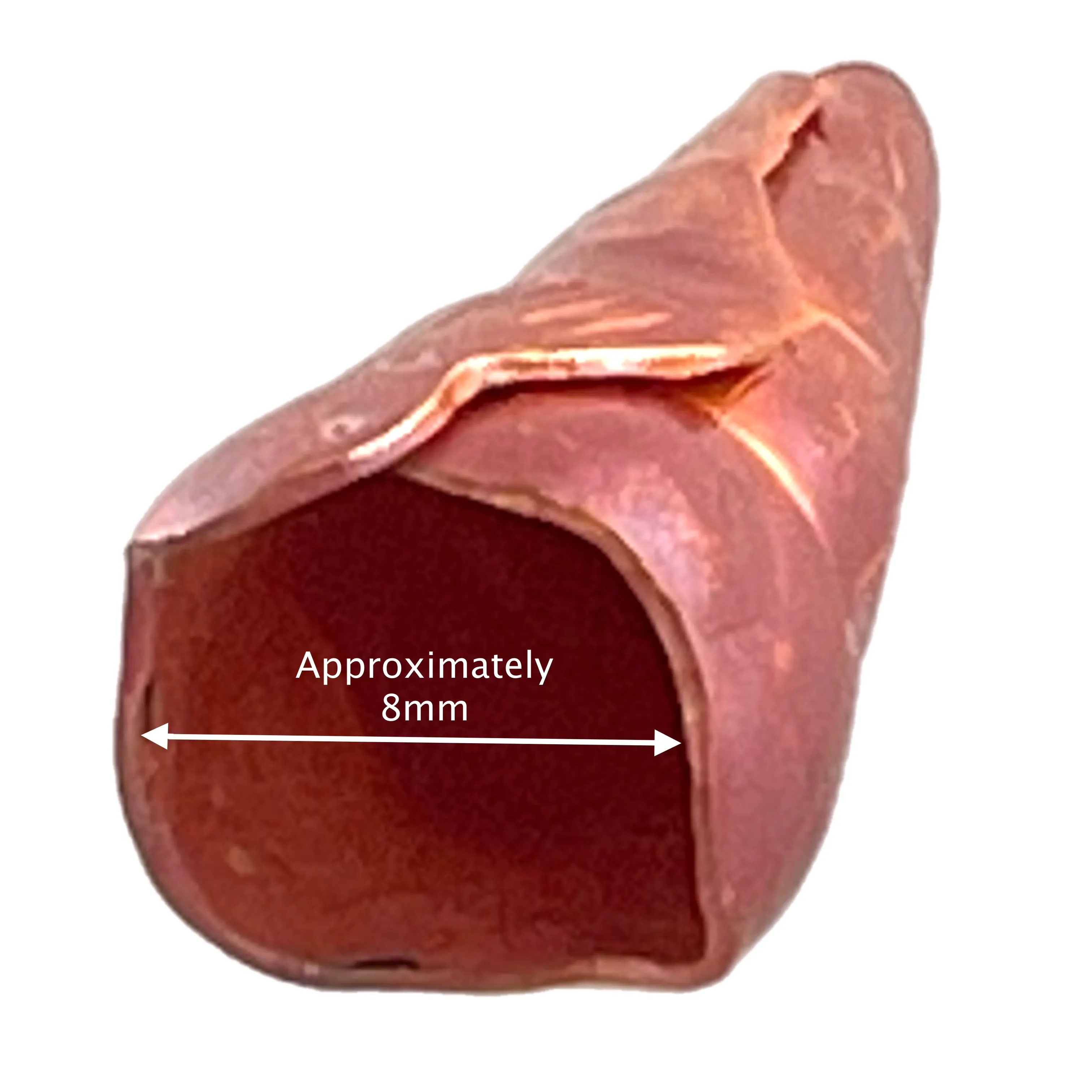 Extra Small Folded Copper Cone End