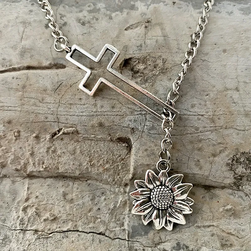 Faithful Elegance: Cross Chain Necklace