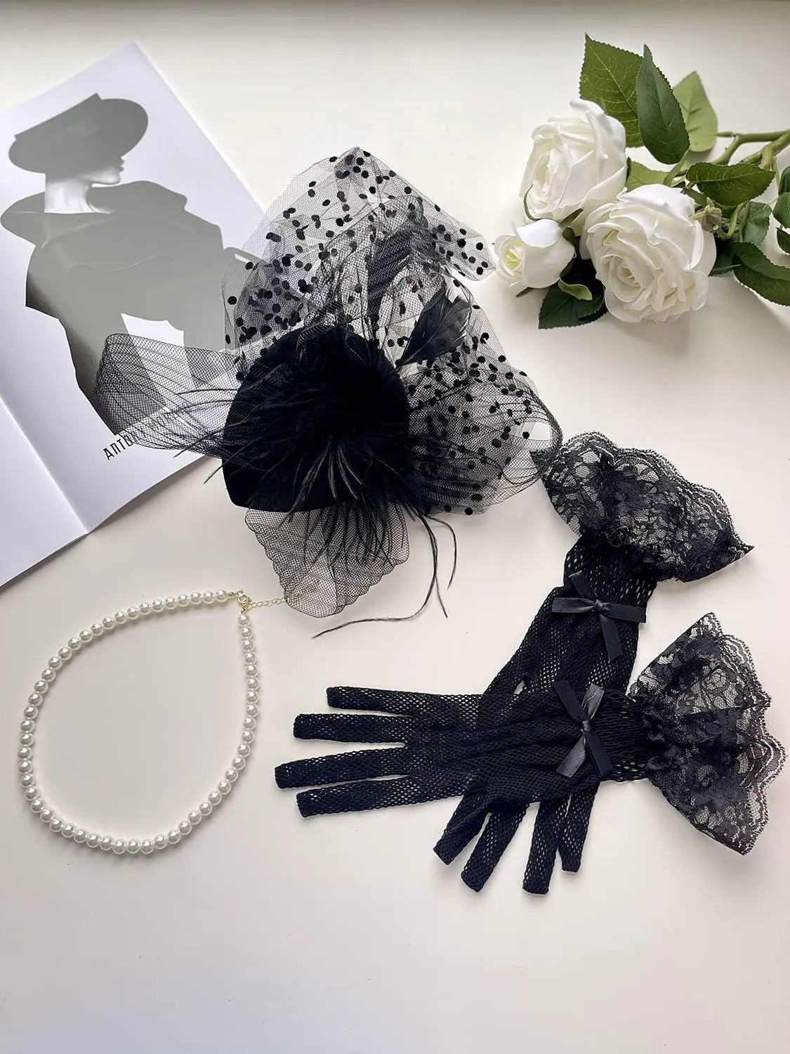 Fascinator Hat Veil Feather Fascinator Tea Party Bridal Wedding Veil Pillbox Hat