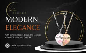 Fashion Jewelry Mother Daughter Necklace
