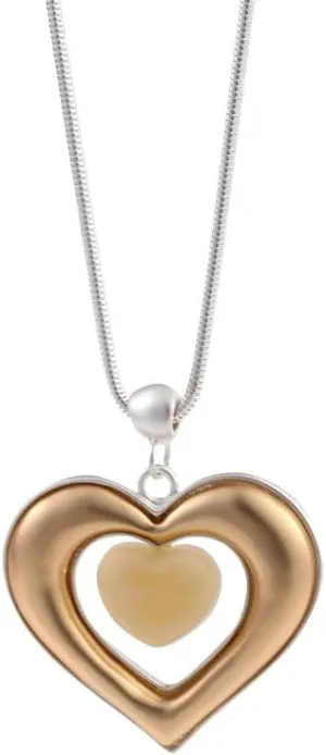 Fashion Love Heart Pendant Necklace for Women Fashion Jewelry Long Chian Sweater Necklaces