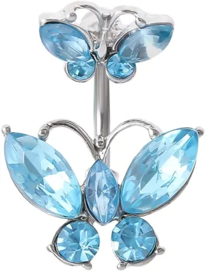 Fashionable Geometric Jewelry Belly Nail Unique Navel Button Ring for Crop